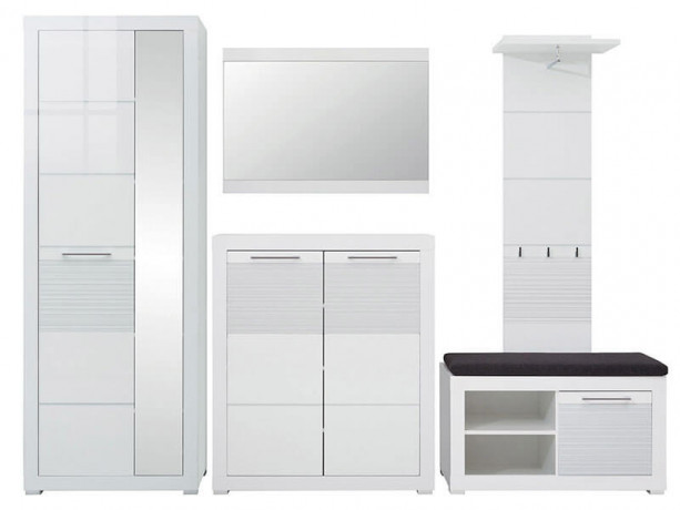 FLAMES BRW Entrance Hall Furniture Set 1