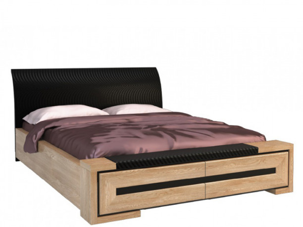 CORINO Super King Size Bed 180 with a Bench MEBIN