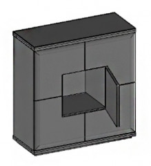 VERANO 4D Cabinet with Drink Section MEBIN