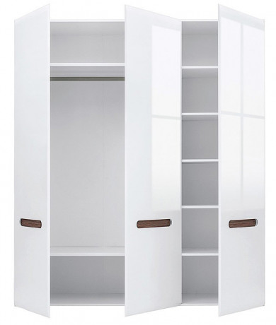 SZF3D/21/18 AZTECA TRIO BRW Wardrobe