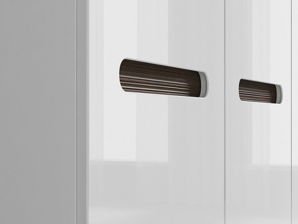 SZF3D/21/18 AZTECA TRIO BRW Wardrobe