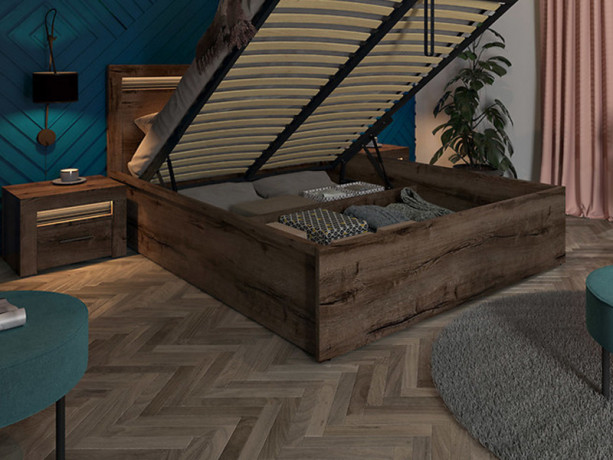 BAYLAR BRW Bedroom Furniture Set