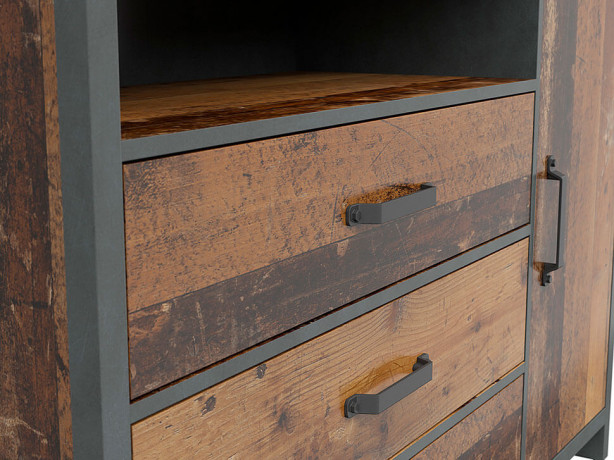 KOM1D3S/130 WESTON BRW Dresser