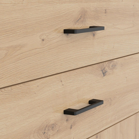 REG4D2S/200 SPACE OFFICE BRW Tall Cabinet