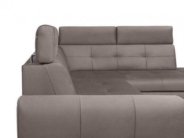 MATRAS 2F BRW Corner Sofa Bed Grey