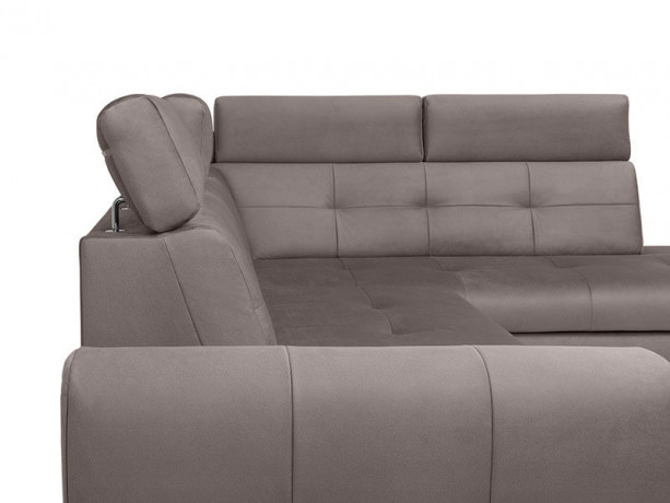 MATRAS 2F BRW Corner Sofa Bed Grey