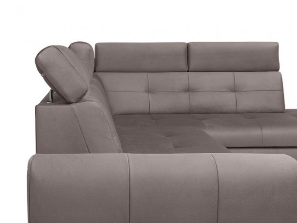 MATRAS 2F BRW Corner Sofa Bed Grey