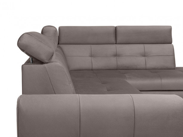 MATRAS 2F BRW Corner Sofa Bed Grey