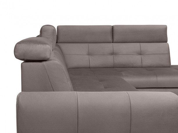 MATRAS 2F BRW Corner Sofa Bed Grey