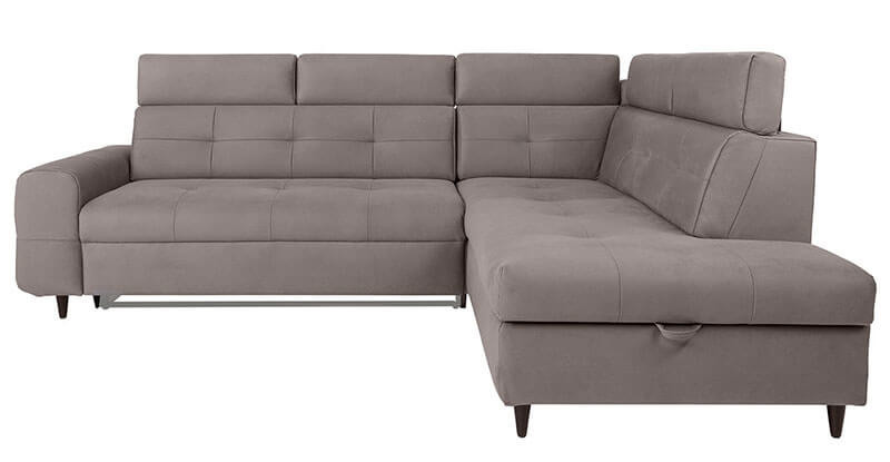 MATRAS 2F BRW Corner Sofa Bed Grey