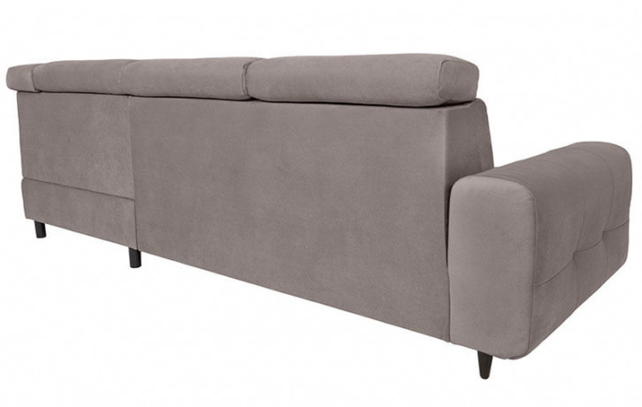 MATRAS 2F BRW Corner Sofa Bed Grey