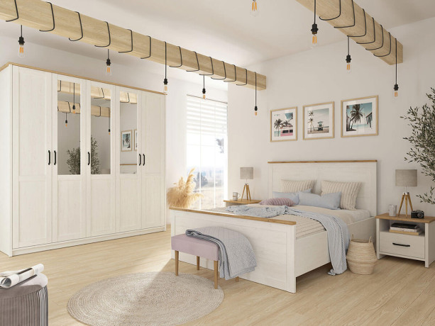 LOKSA BRW Bedroom Furniture Set