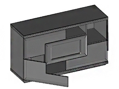 VERANO Cabinet with Drink Section MEBIN