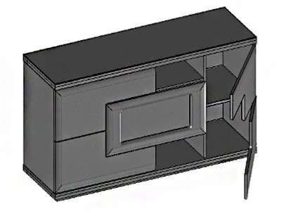 VERANO Cabinet with Drink Section MEBIN