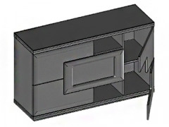 VERANO Cabinet with Drink Section MEBIN