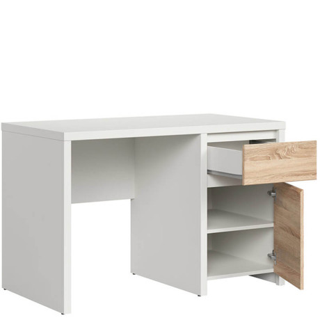 BIU1D1S/120 KASPIAN BRW (white) Desk
