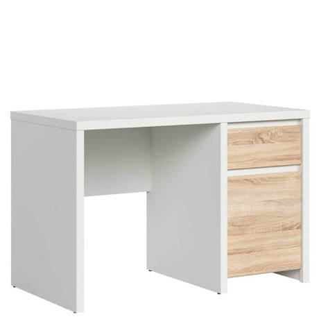 BIU1D1S/120 KASPIAN BRW (white) Desk