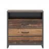 KOM3S WESTON BRW Chest of Drawers