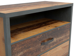 KOM3S WESTON BRW Chest of Drawers