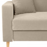 RIMI LUX 3DL BRW Corner Sofa Bed Beige
