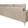 RIMI LUX 3DL BRW Corner Sofa Bed Beige