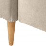 RIMI LUX 3DL BRW Corner Sofa Bed Beige