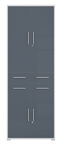 REG4D2S/220 OFFICE LUX BRW Tall Cabinet