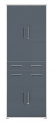 REG4D2S/220 OFFICE LUX BRW Tall Cabinet