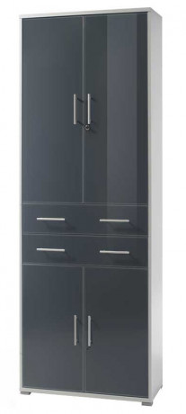 REG4D2S/220 OFFICE LUX BRW Tall Cabinet