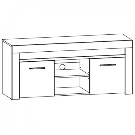 RTV2D BAYLAR BRW TV Cabinet