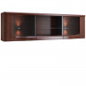 RIVA 2DS MEBIN Wide Wall Glass-Fronted Cabinet