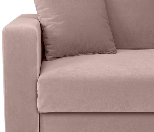 RIMI LUX 3DL BRW Corner Sofa Bed Pink