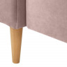 RIMI LUX 3DL BRW Corner Sofa Bed Pink