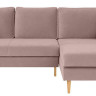 RIMI LUX 3DL BRW Corner Sofa Bed Pink