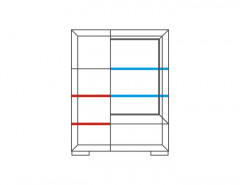 ROSSANO 1DS2D Cabinet with Drink Section MEBIN