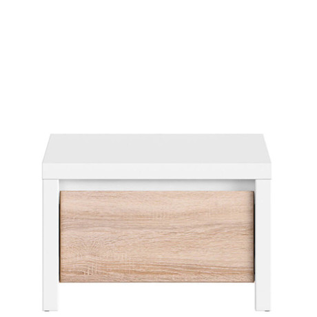 KOM1S KASPIAN BRW (white) Bedside Table