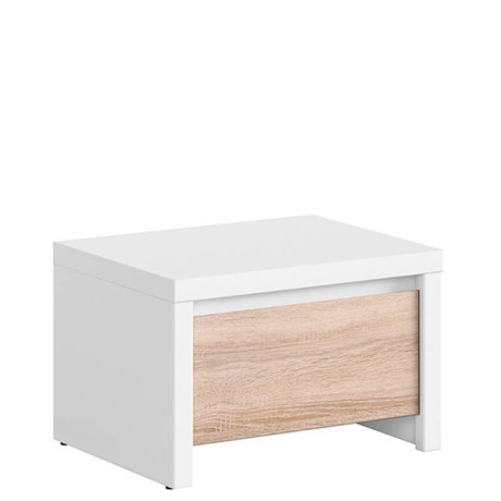 KOM1S KASPIAN BRW (white) Bedside Table