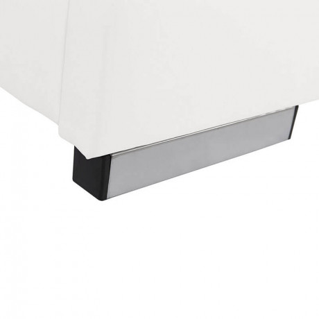 SYNTIA III BRW Upholstered King Size Bed 160 White