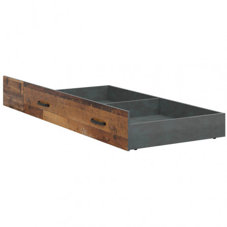 LOZ/90-SZU WESTON BRW Bed with Storage