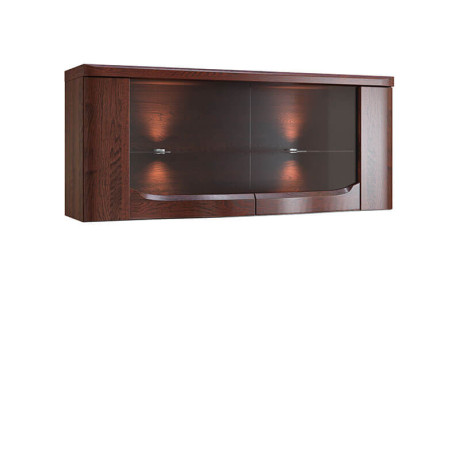 RIVA 2DS MEBIN Wall Glass-Fronted Cabinet