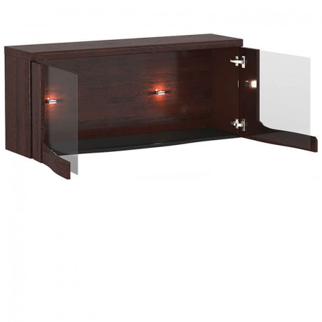 RIVA 2DS MEBIN Wall Glass-Fronted Cabinet