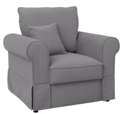 ZOYA ES BRW Armchair Grey