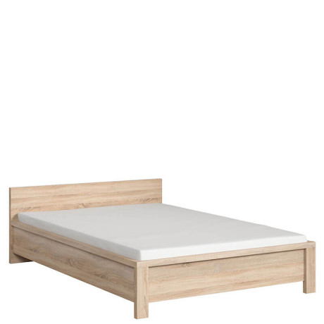 LOZ/140 KASPIAN BRW (sonoma) Double Bed
