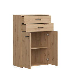 REG2D2S/120 SPACE OFFICE BRW Cabinet