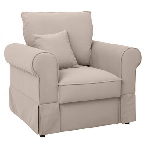 ZOYA ES BRW Armchair Beige