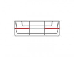 MAGANDA 2D3SZ Dresser MEBIN