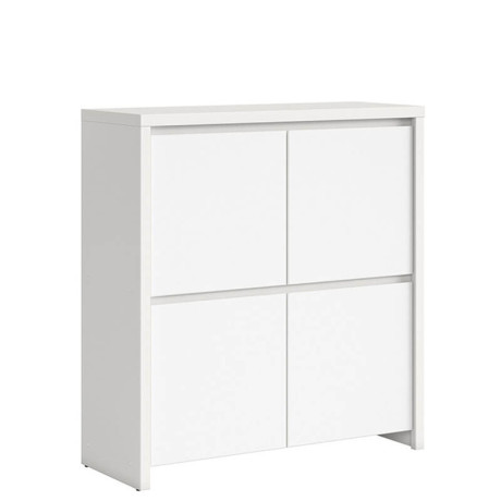 KOM4D KASPIAN BRW (white) Cabinet