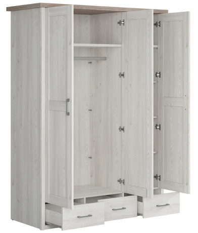 SZF3D3S LUCA JUZI BRW Wardrobe