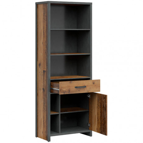 REG1D1S WESTON BRW Shelf Unit