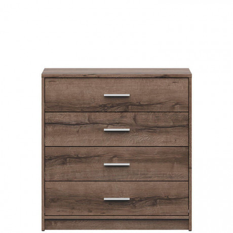KOM4S NEPO PLUS BRW Chest of Drawers